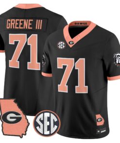 Georgia Bulldogs The Big Peach Vapor Limited Jersey - Stitched by Digigearus