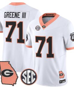 Georgia Bulldogs The Big Peach Vapor Limited Jersey - Stitched by Digigearus