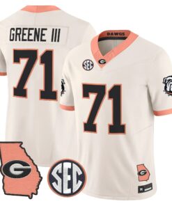 Georgia Bulldogs The Big Peach Vapor Limited Jersey - Stitched by Digigearus