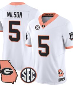 Georgia Bulldogs The Big Peach Vapor Limited Jersey - Stitched by Digigearus