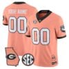 Georgia Bulldogs The Big Peach Vapor Limited Custom Jersey - Stitched 11 Georgia Bulldogs The Big Peach Vapor Limited Custom Jersey - Stitched by Digigearus