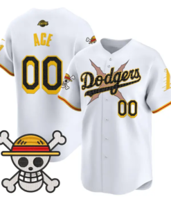 Ace Jersey #00 Dodgers One Piece Mamba Premier Stitched by My Store