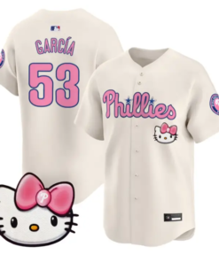 Adolis García Jersey #53 Philadelphia Phillies Hello Kitty Stitched by My Store