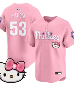 Adolis García Jersey #53 Philadelphia Phillies Hello Kitty Stitched by My Store