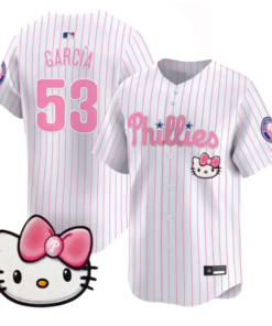 Adolis García Jersey #53 Philadelphia Phillies Hello Kitty Stitched by My Store