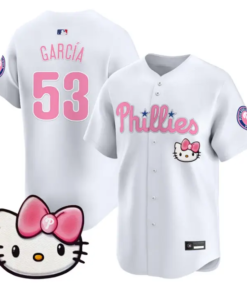 Adolis García Jersey #53 Philadelphia Phillies Hello Kitty Stitched by My Store