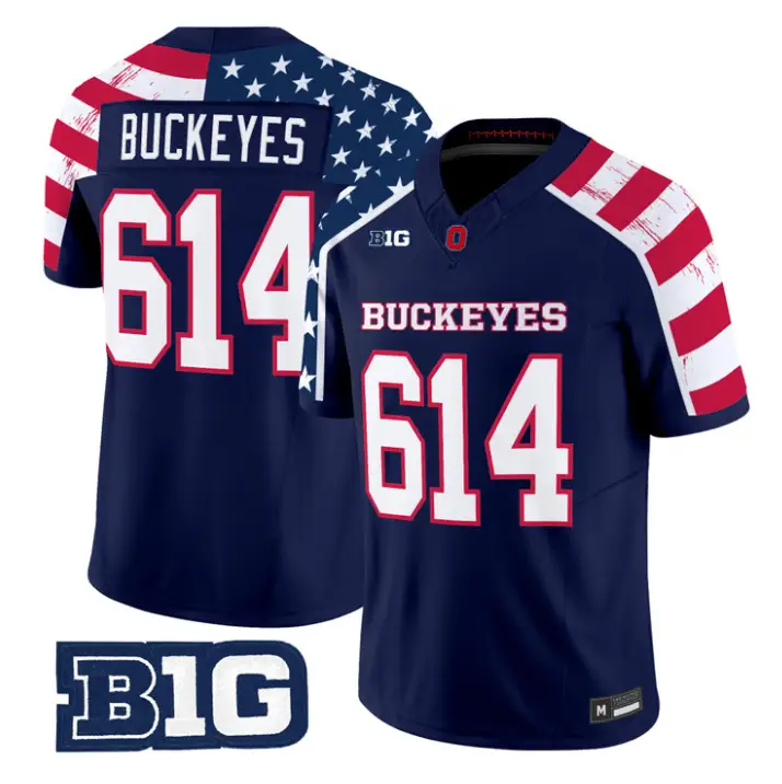 CJ Donaldson Jersey #12 Ohio State America 250 Edition Vapor Limited Stitched by My Store NCAA Football Jerseys