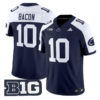 Caleb Bacon Jersey #10 Penn State 2026 Limited Stitched by My Store NCAA Football Jerseys