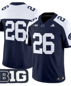 Carson Hansen Jersey #26 Penn State 2026 No Name on Back Limited Stitched by My Store NCAA Football Jerseys