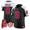 Cederian Morgan Jersey #12 Alabama Crimson 2026 SEC Patch Stitched 13 Cederian Morgan Jersey #12 Alabama Crimson 2026 SEC Patch Stitched by My Store NCAA Football Jerseys