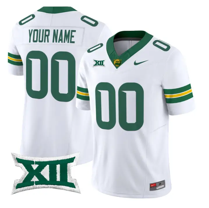Custom Baylor Bears Jersey Name, Number 2026 Vapor Limited Stitched by My Store NCAA Football Jerseys