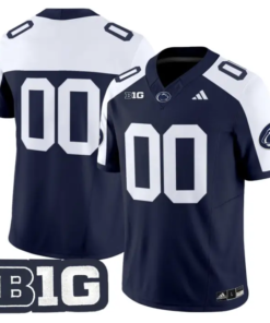 Custom Penn State Jersey 2026 No Name on Back Vapor Limited Stitched by My Store NCAA Football Jerseys