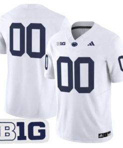Custom Penn State Jersey 2026 No Name on Back Vapor Limited Stitched by My Store NCAA Football Jerseys