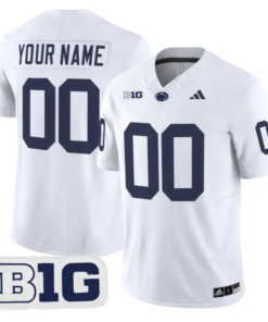Custom Penn State Nittany Lions Jersey 2026 Name, Number Limited Stitched by My Store NCAA Football Jerseys