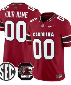 Custom South Carolina Gamecocks Jersey 2026 Name, Number Stitched by My Store NCAA Football Jerseys