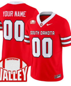 Custom South Dakota Jersey Name, Number 2026 Vapor Limited Stitched by My Store NCAA Football Jerseys