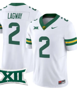 DJ Lagway Jersey #2 Baylor Bears 2026 Vapor Limited Stitched by My Store NCAA Football Jerseys