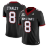 Dijon Stanley Jersey #8 New Mexico State 2026 Vapor Limited Stitched by My Store NCAA Football Jerseys