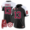 Ezavier Crowell Jersey #13 Alabama Crimson 2026 SEC Patch Stitched 13 Ezavier Crowell Jersey #13 Alabama Crimson 2026 SEC Patch Stitched by My Store NCAA Football Jerseys