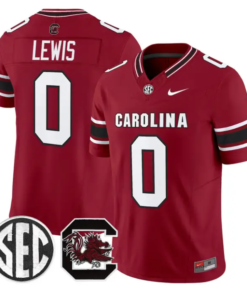 Iveon Lewis Jersey #0 South Carolina Gamecocks 2026 Stitched by My Store NCAA Football Jerseys