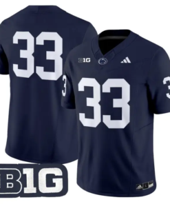 Jack Ham Jersey #33 Penn State 2026 No Name on Back Limited Stitched by My Store NCAA Football Jerseys