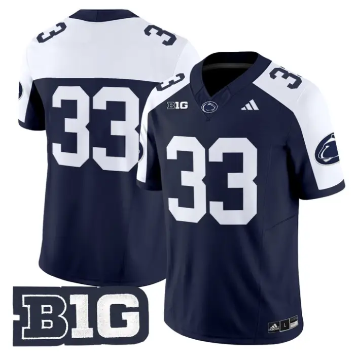 Jack Ham Jersey #33 Penn State 2026 No Name on Back Limited Stitched by My Store NCAA Football Jerseys