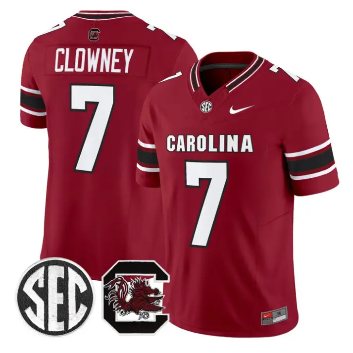 Jadeveon Clowney Jersey #7 South Carolina Gamecocks 2026 Stitched by My Store NCAA Football Jerseys