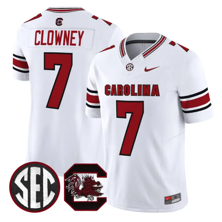 Jadeveon Clowney Jersey #7 South Carolina Gamecocks 2026 Stitched by My Store NCAA Football Jerseys