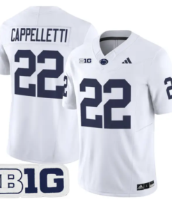 John Cappelletti Jersey #22 Penn State Nittany 2026 Limited Stitched by My Store NCAA Football Jerseys