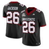 Josiah Jackson Jersey #26 New Mexico State 2026 Vapor Limited Stitched by My Store NCAA Football Jerseys