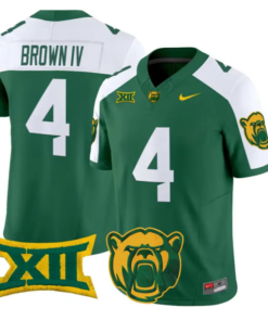Louis Brown IV Jersey #4 Baylor Bears 2026 Vapor Limited Stitched by My Store NCAA Football Jerseys