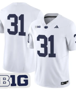 Marcus Neal Jr Jersey #31 Penn State 2026 No Name on Back Limited Stitched by My Store NCAA Football Jerseys