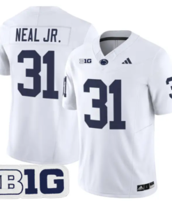 Marcus Neal Jr Jersey #31 Penn State Nittany 2026 Limited Stitched by My Store NCAA Football Jerseys