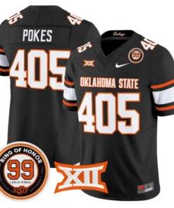 Pokes Jersey #405 Oklahoma State 2026 Leslie O'neal Limited Stitched by My Store NCAA Football Jerseys