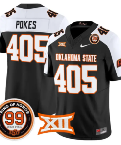 Pokes Jersey #405 Oklahoma State 2026 Leslie O'neal Limited Stitched by My Store NCAA Football Jerseys