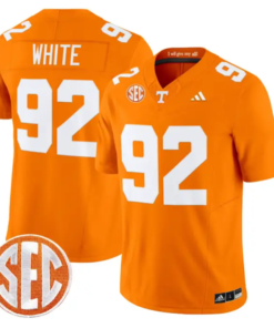 Reggie White Jersey #92 Tennessee Vols 2026 Vapor Limited Stitched by My Store NCAA Football Jerseys