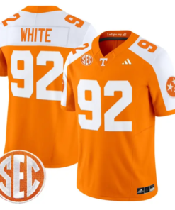 Reggie White Jersey #92 Tennessee Vols 2026 Vapor Limited Stitched by My Store NCAA Football Jerseys