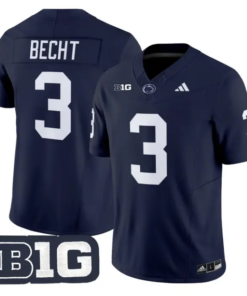 Rocco Becht Jersey #3 Penn State Nittany 2026 Limited Stitched by My Store NCAA Football Jerseys