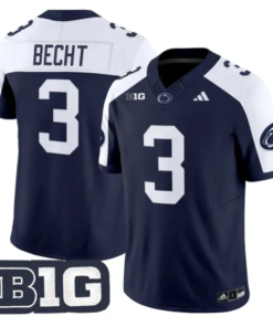 Rocco Becht Jersey #3 Penn State Nittany 2026 Limited Stitched by My Store NCAA Football Jerseys