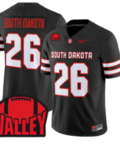 South Dakota Jersey #26 South Dakota 2026 Vapor Limited Stitched by My Store NCAA Football Jerseys