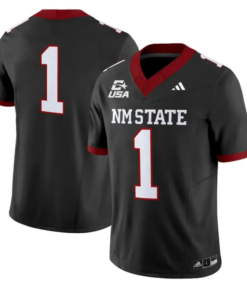 Team Jersey #1 New Mexico State 2026 Vapor Limited Stitched by My Store NCAA Football Jerseys