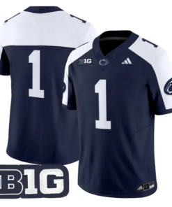 Team Jersey #1 Penn State Nittany 2026 Limited Stitched by My Store NCAA Football Jerseys