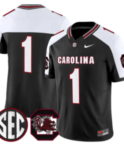 Team Jersey #1 South Carolina Gamecocks 2026 Limited Stitched by My Store NCAA Football Jerseys