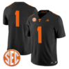 Team Jersey #1 Tennessee Vols 2026 Vapor Limited Stitched by My Store NCAA Football Jerseys