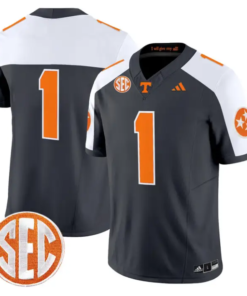 Team Jersey #1 Tennessee Vols 2026 Vapor Limited Stitched by My Store NCAA Football Jerseys