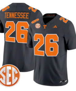 Tennessee Jersey #26 Tennessee Vols 2026 Vapor Limited Stitched by My Store NCAA Football Jerseys