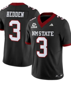Trey Hedden Jersey #3 New Mexico State 2026 Vapor Limited Stitched by My Store NCAA Football Jerseys
