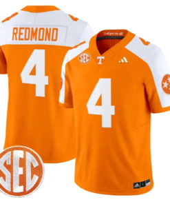 Ty Redmond Jersey #4 Tennessee Vols 2026 Vapor Limited Stitched by My Store NCAA Football Jerseys