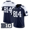 WHITEOUT Jersey #814 Penn State 2026 No Name on Back Limited Stitched 8 WHITEOUT Jersey #814 Penn State 2026 No Name on Back Limited Stitched by My Store NCAA Football Jerseys