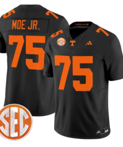 Wendell Moe Jr Jersey #75 Tennessee Vols 2026 Vapor Limited Stitched by My Store NCAA Football Jerseys